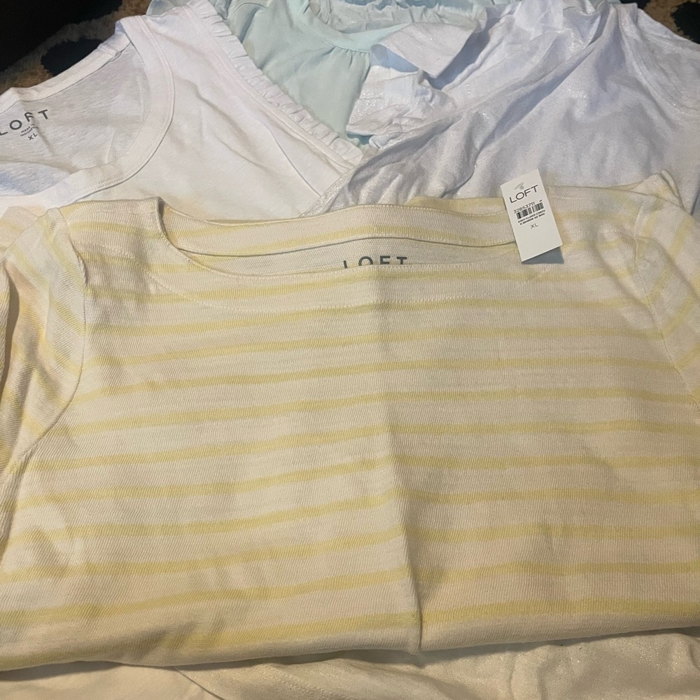 NWT Size XL LOFT T-Shirts, selling as a set